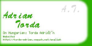 adrian torda business card